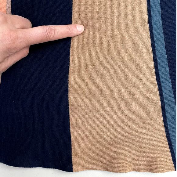 Boden Beatrice Color Block Striped Knit Sweater Dress Size 6R Chic Coquette - Picture 10 of 10